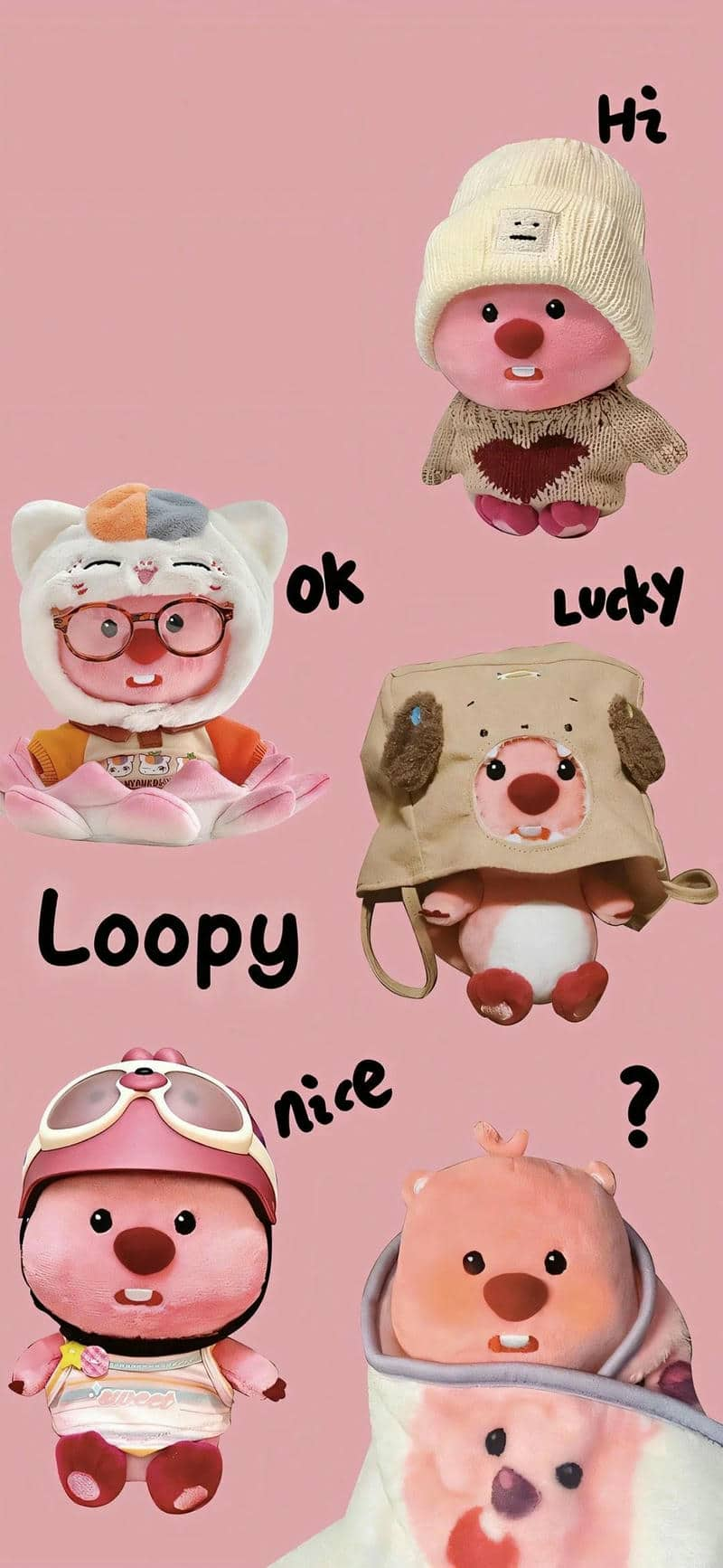 Ảnh Loopy làm hình nền điện thoại