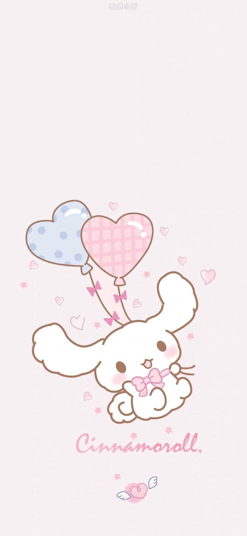 Hình nền Cinnamoroll màu hồng siêu cute