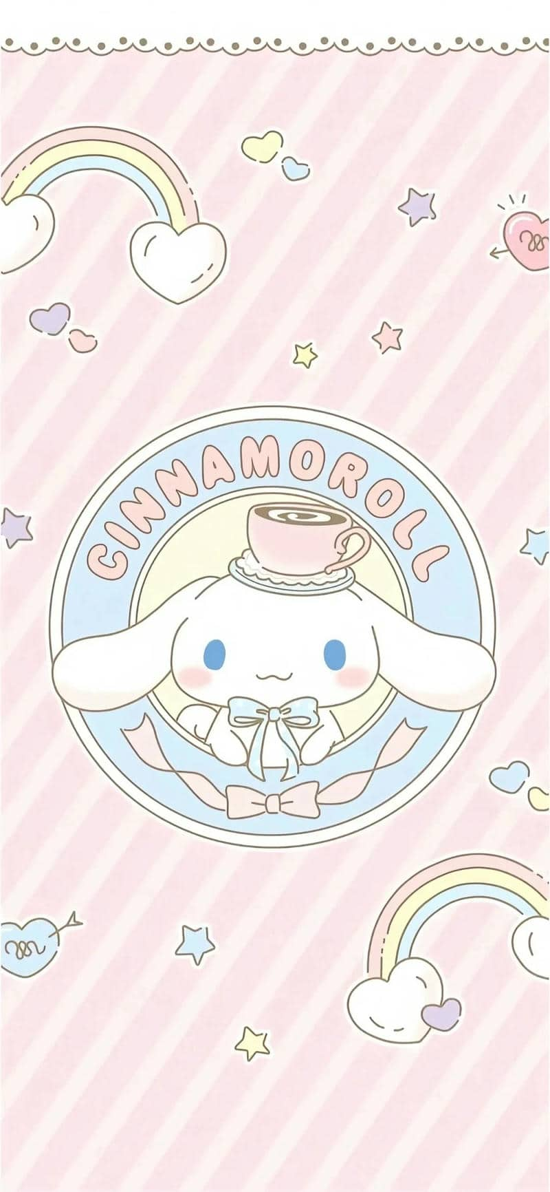 Hình nền Cinnamoroll màu hồng