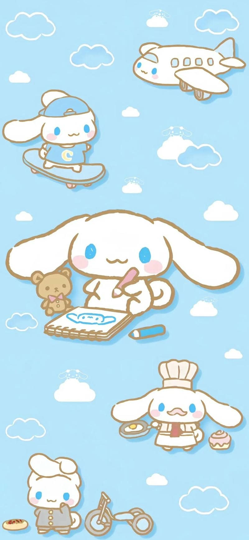 Hình nền Cinnamoroll siêu dễ thương