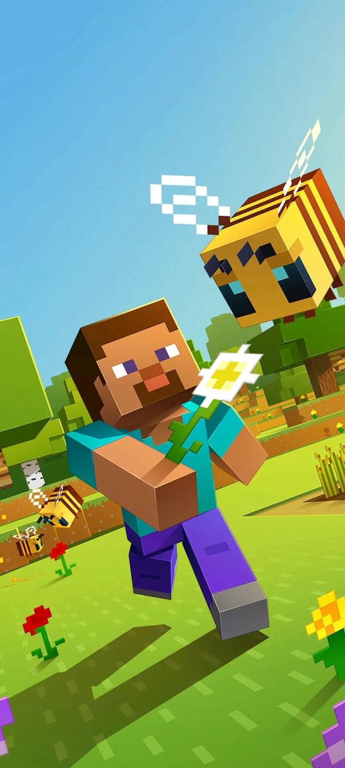 Hình nền Minecraft đẹp 4K