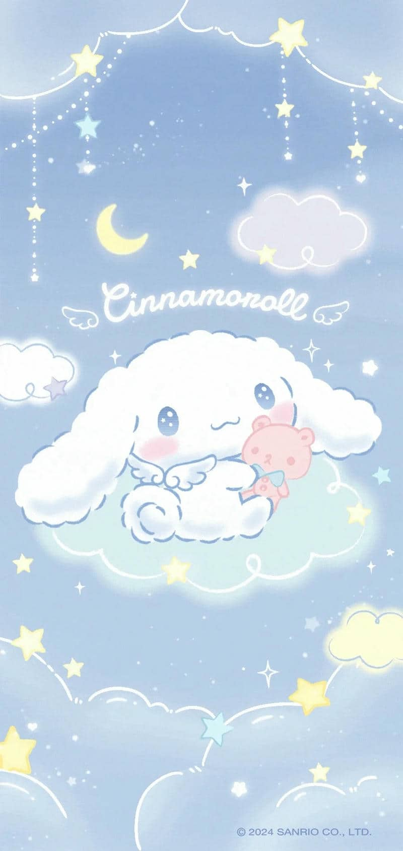 Hình nền điện thoại Cinnamoroll đáng yêu