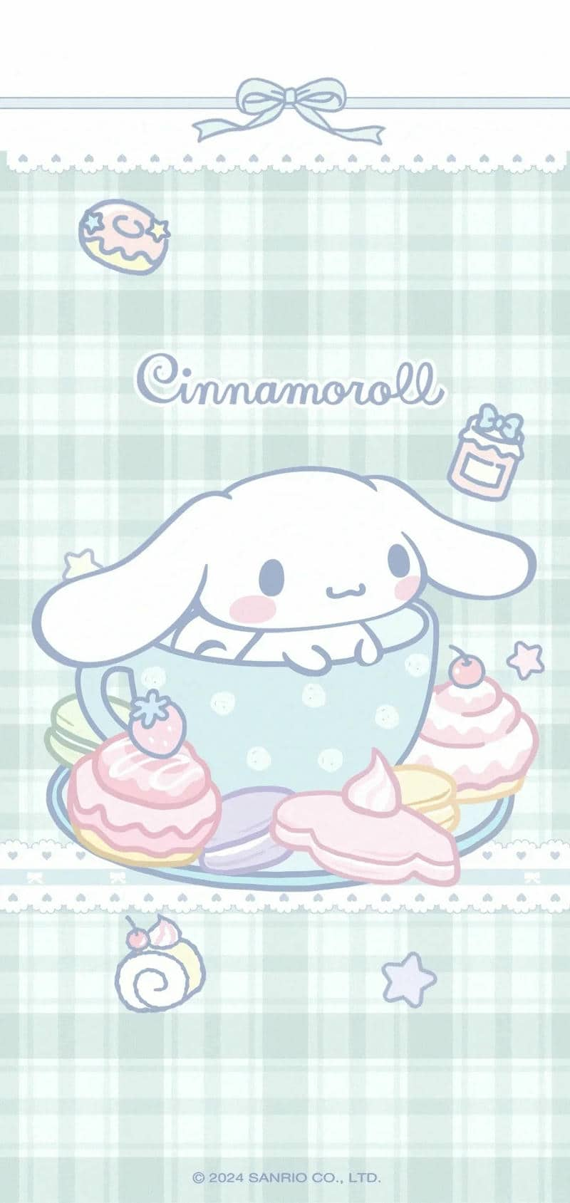 Hình nền điện thoại Cinnamoroll siêu đáng yêu