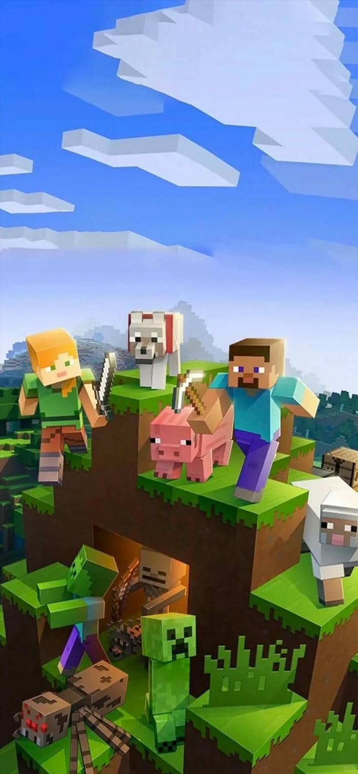 Minecraft hình nền đẹp