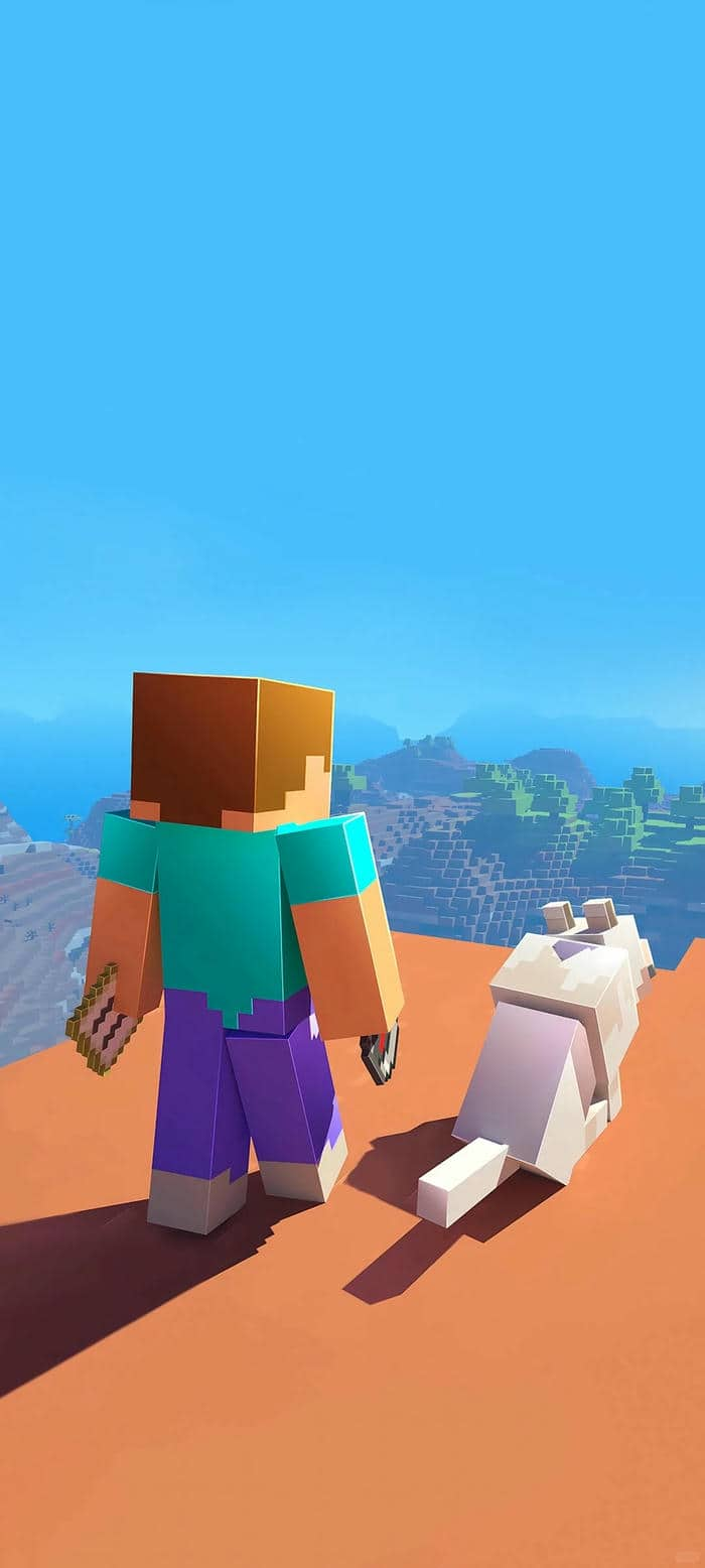 Minecraft hình nền điện thoại (2)