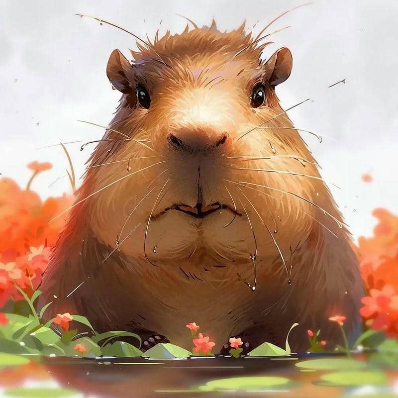 ảnh capybara anime