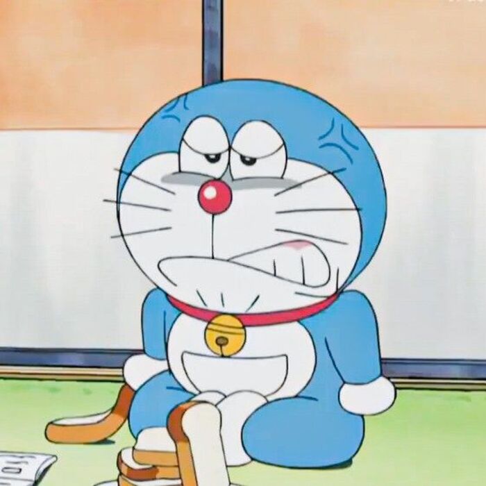 ảnh doreamon cáu giận