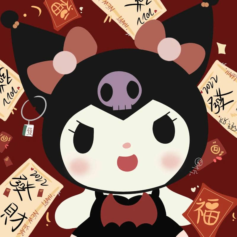 ảnh kuromi ngang