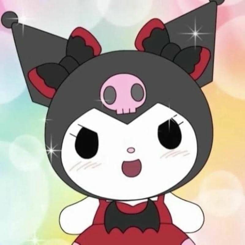 ảnh kuromi và cinnamoroll anime