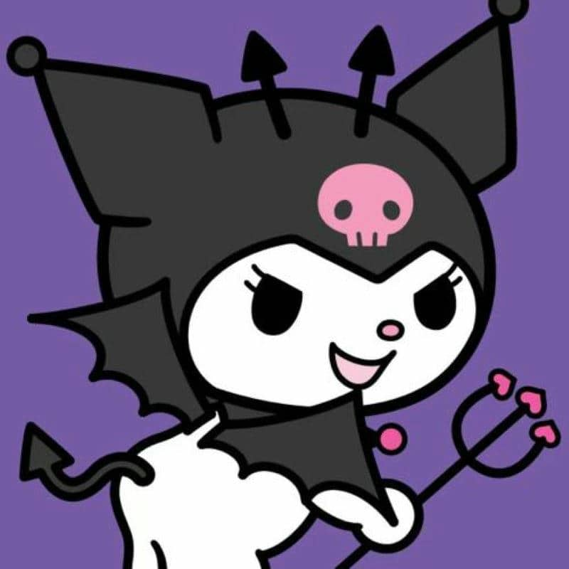 ảnh kuromi vô tri