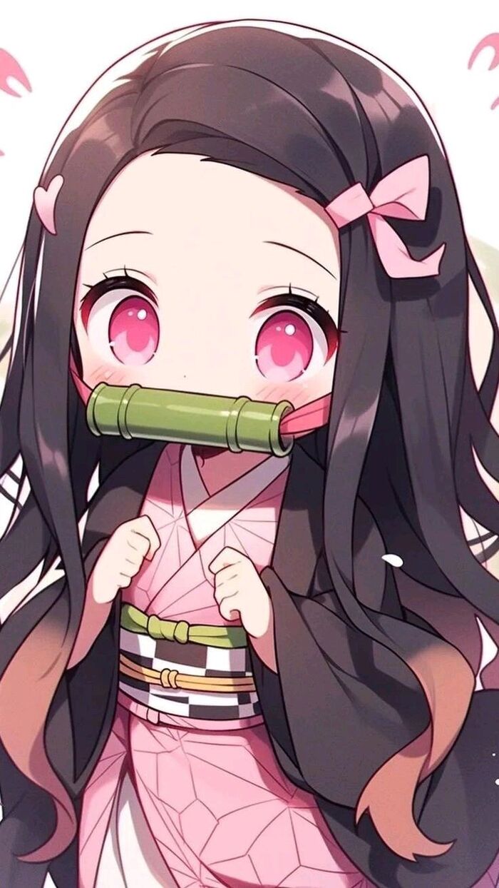 ảnh nezuko chibi cute