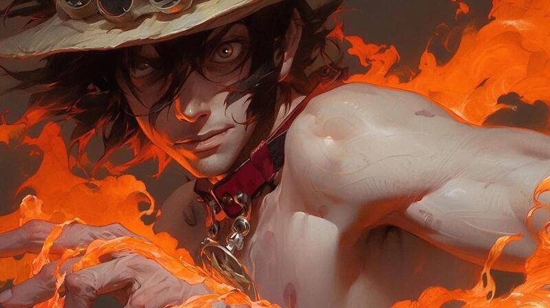 ảnh one piece ace