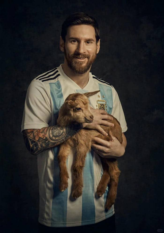 hình ảnh của messi