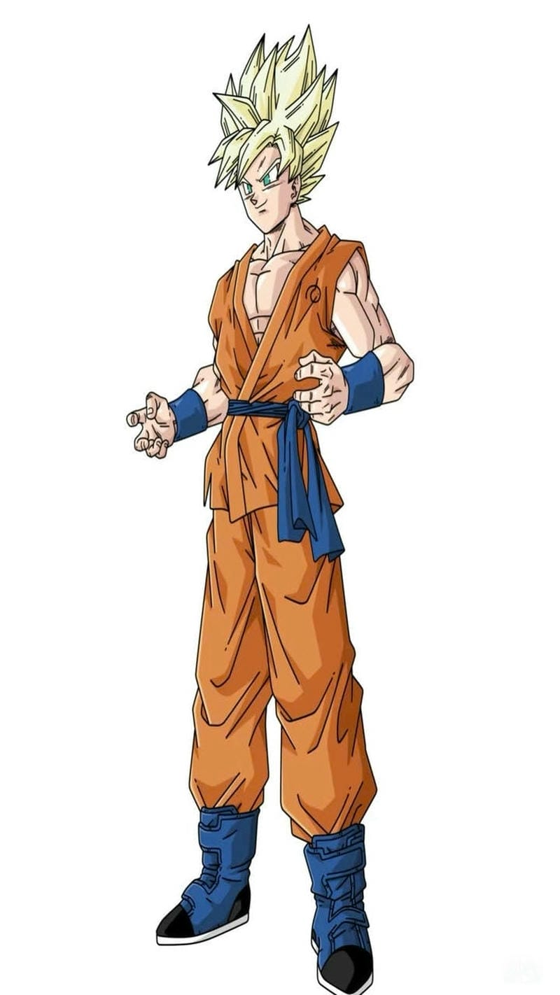 hình nền pc goku sét