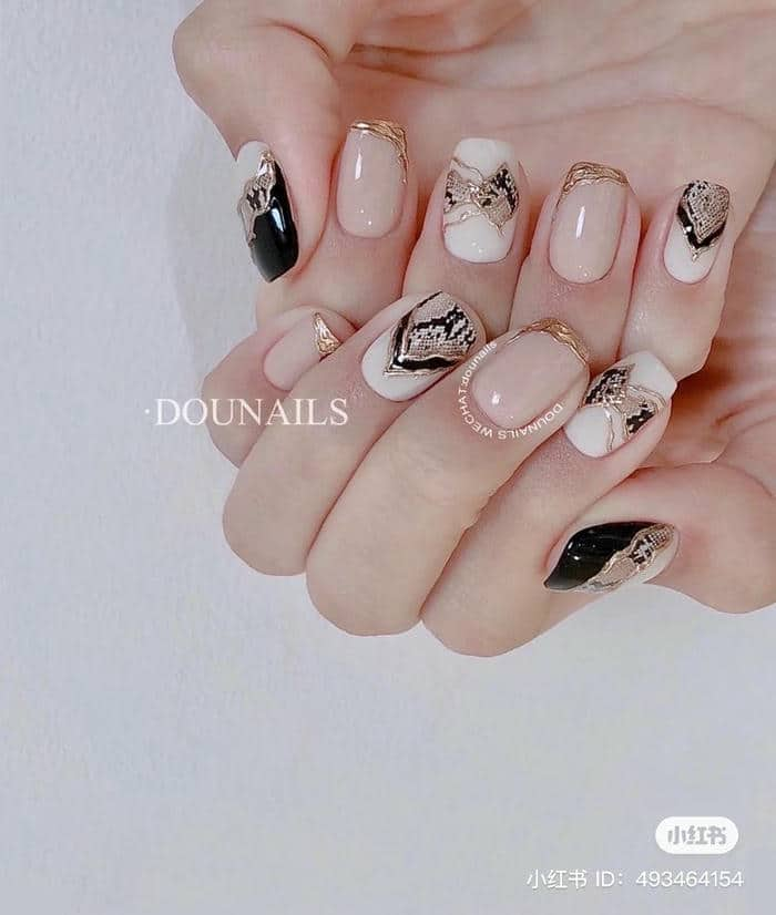 mẫu nail cho móng ngắn