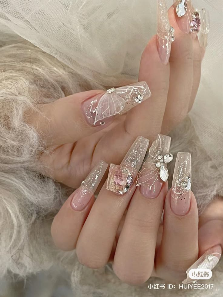 mẫu nail cô dâu đẹp