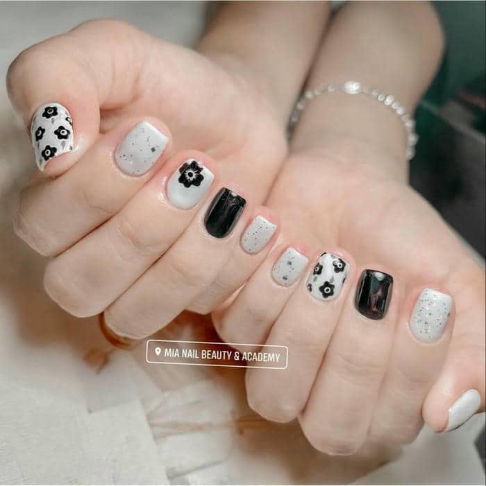 mẫu nail đẹp cho móng tay ngắn