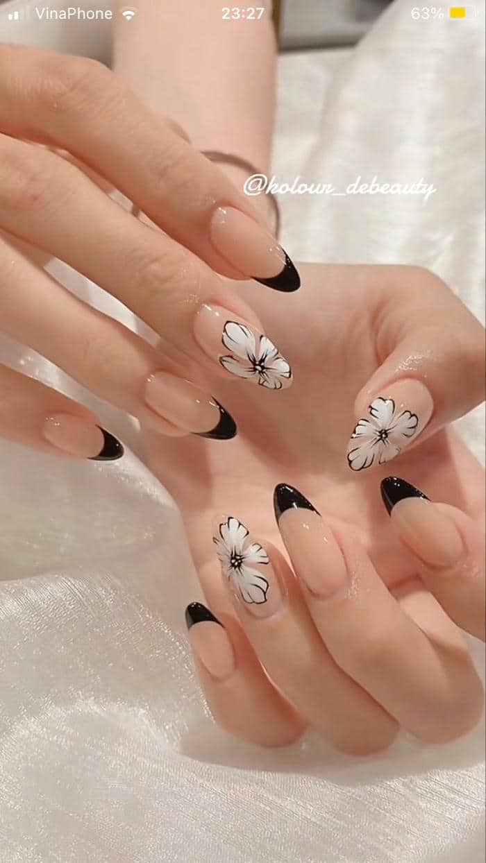 mẫu nail màu tôn da