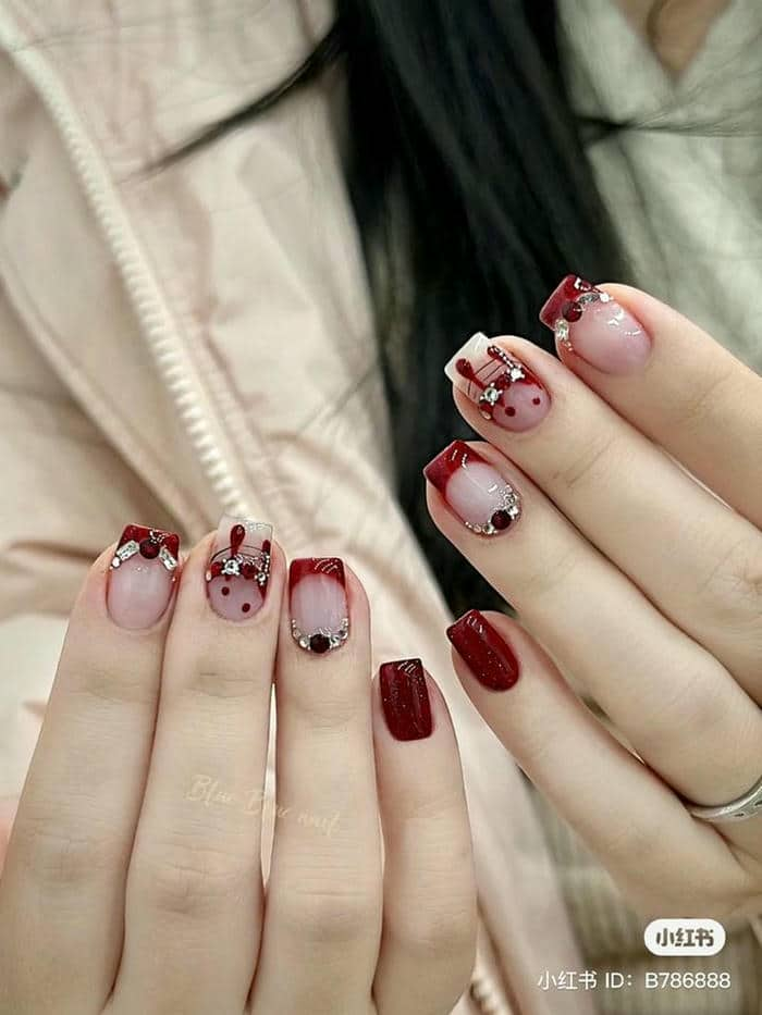 mẫu nail noel đẹp