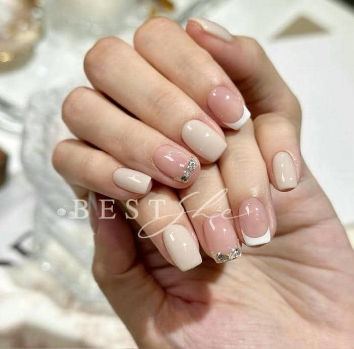 mẫu nail tay móng ngắn