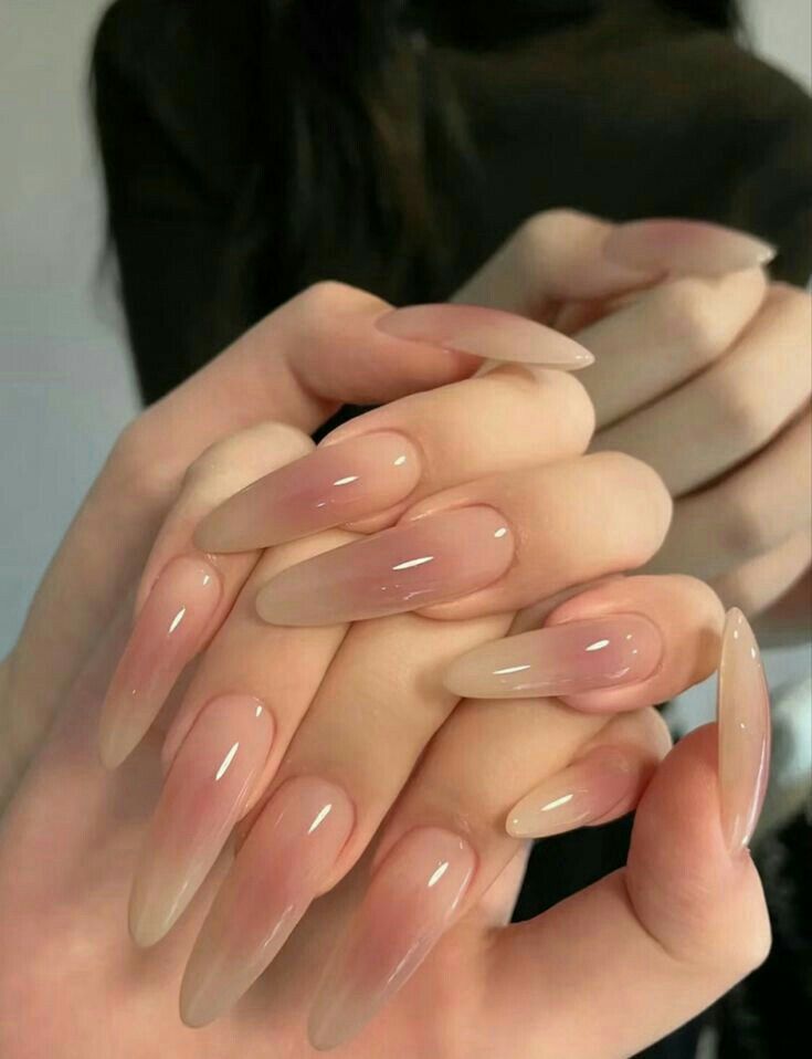 mẫu nail thạch cam