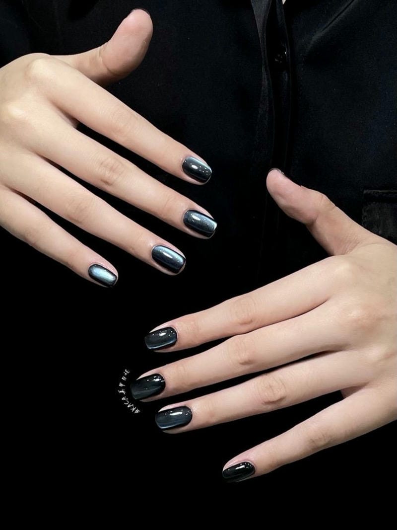 nail mắt mèo bạc