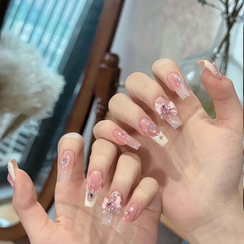 nail tết mắt mèo