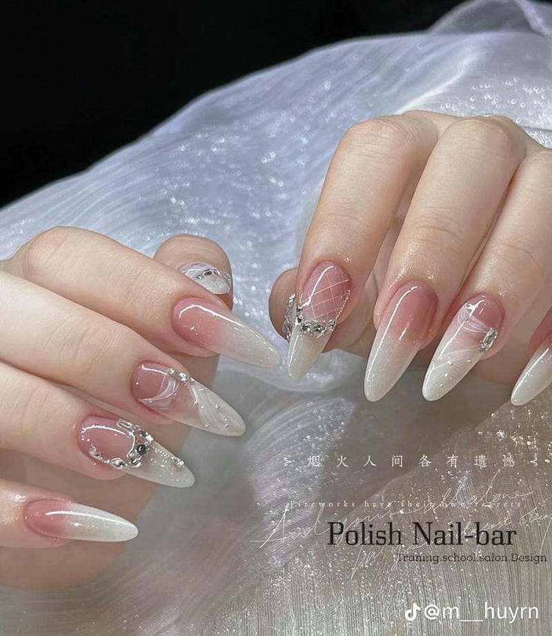 nail thạch hồng