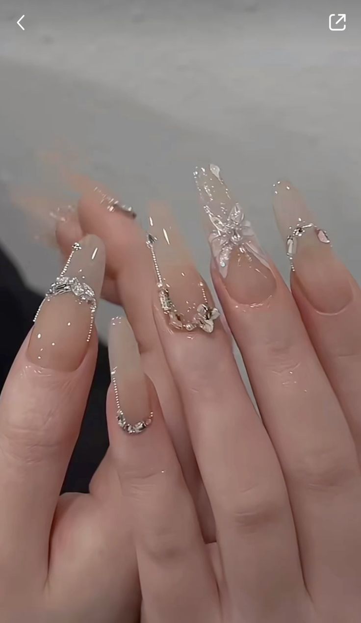 nail thạch nâu nhẹ nhàng