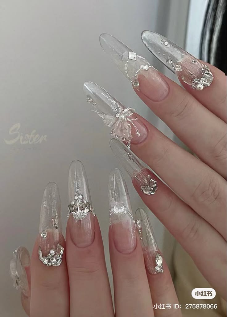 nail thạch trong dành cho cô dâu