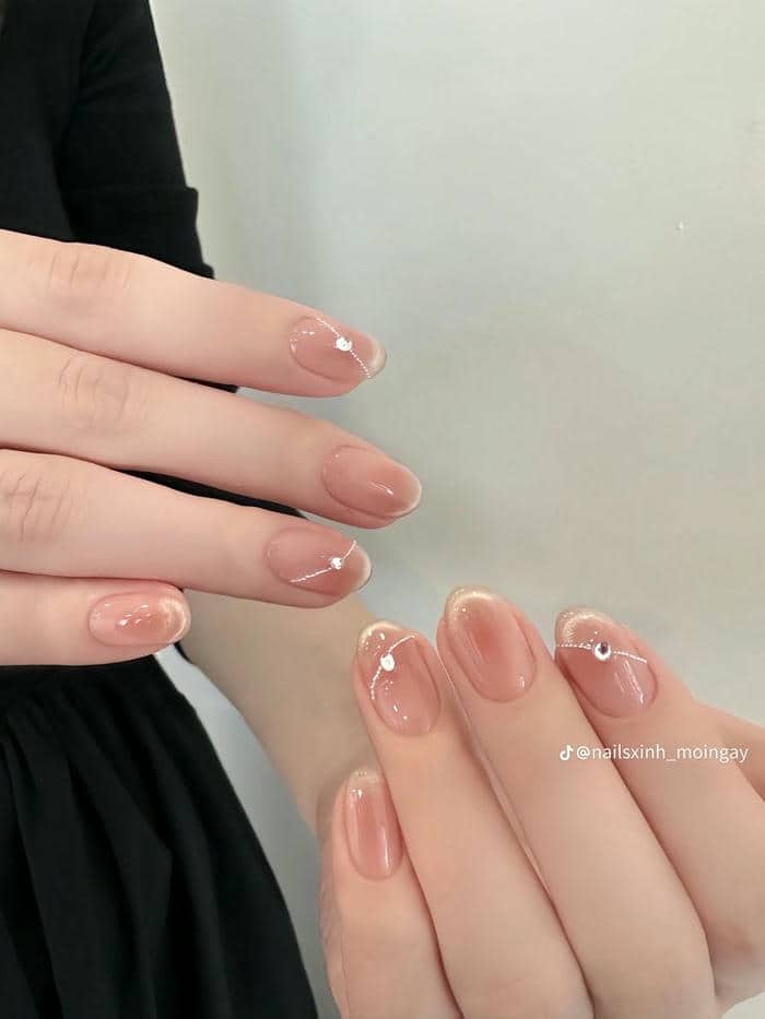 những mẫu nail ombre đẹp