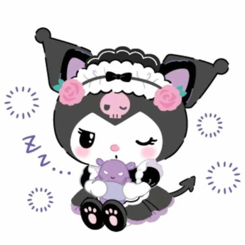 wallpaper hình kuromi cute